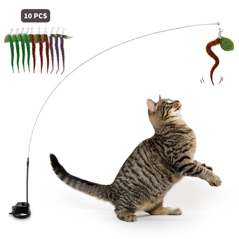 Replacement Worms (for Interactive Bird Simulation Cat Toy Set)
