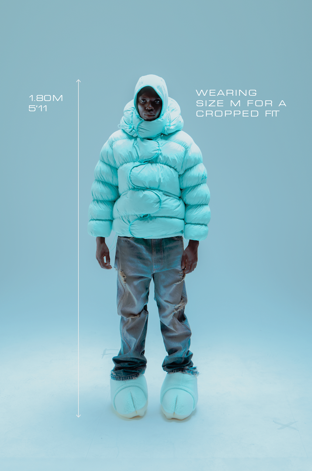 Puffer Jacket - White