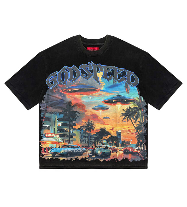 Godspeed Miami UFO Tee Black *Miami Exclusive* Hover Image