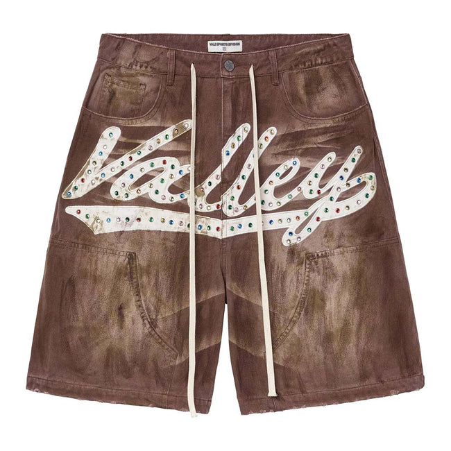 Vale Forever M&M Denim Shorts 'Dirt Brown' Hover Image