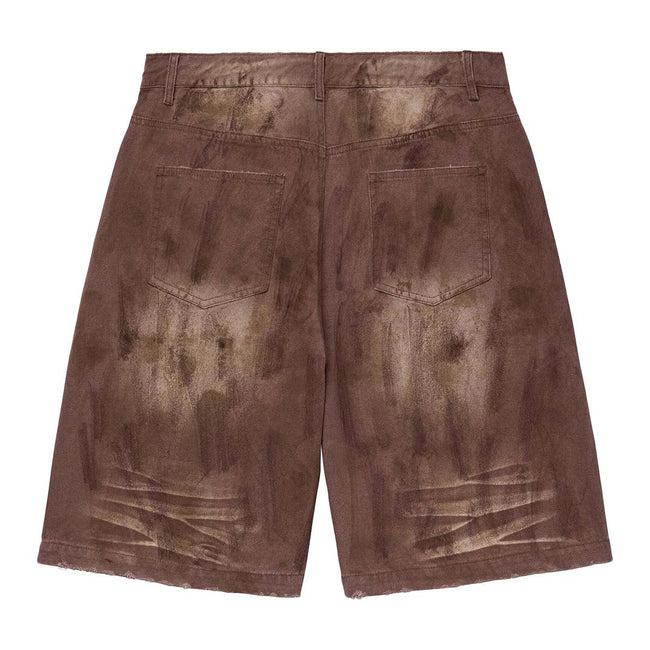 Vale Forever M&M Denim Shorts 'Dirt Brown' Main Image