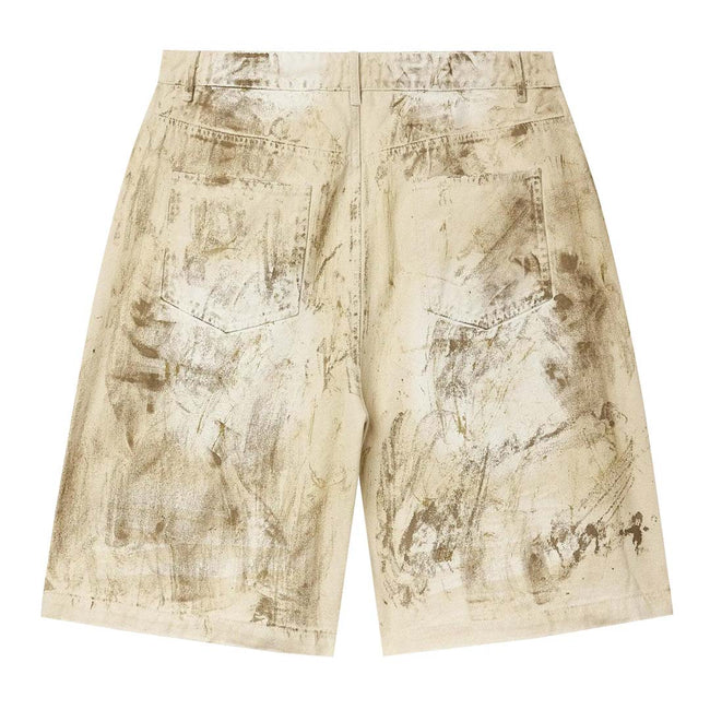 Vale Forever Reeses Jorts 'Dirt/Cream' Main Image