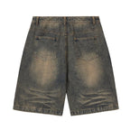 Vale Forever Skittles Jean Shorts 'Mid Blue'