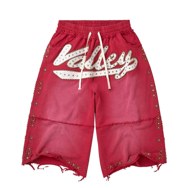 Vale Forever Skittles Sweat Shorts Red Hover Image