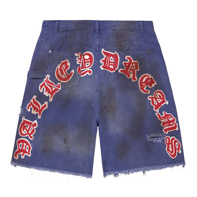 Vale Forever Workshop Jean Shorts Blue Main Image