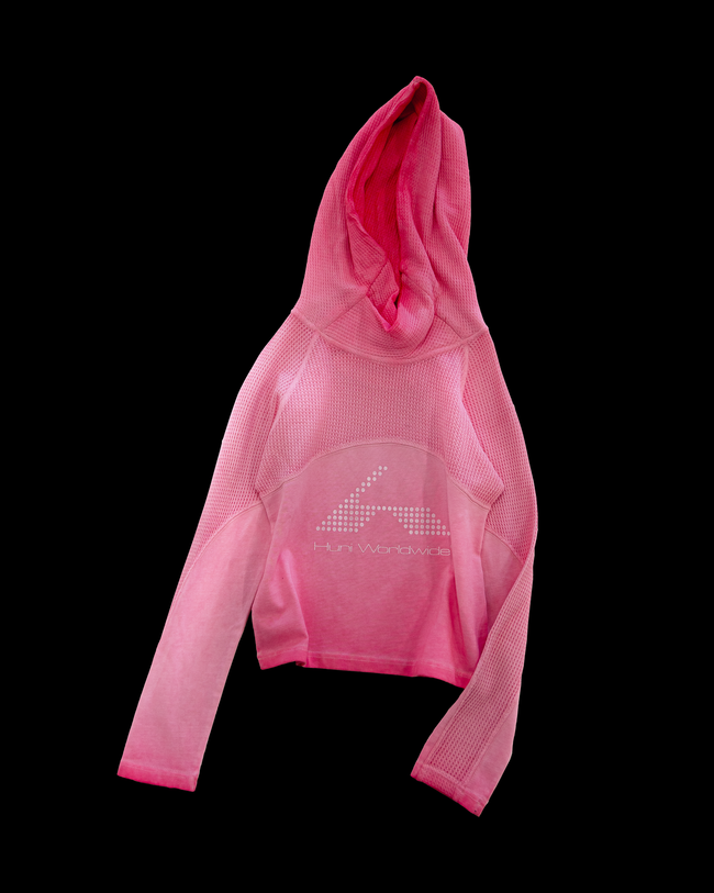 Waffle Knit Longsleeve - Faded Pink Hover Image